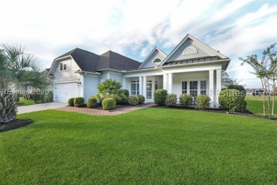 Enjoy stunning water-to-golf course views in this elegant 3 on Argent Lakes Golf Course in South Carolina - for sale on GolfHomes.com, golf home, golf lot