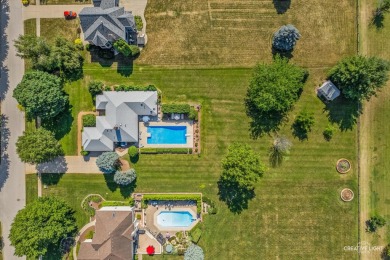 Welcome to your dream home! This stunning all-brick ranch home on Blackberry Oaks Golf Course in Illinois - for sale on GolfHomes.com, golf home, golf lot