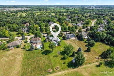 Welcome to your dream home! This stunning all-brick ranch home on Blackberry Oaks Golf Course in Illinois - for sale on GolfHomes.com, golf home, golf lot