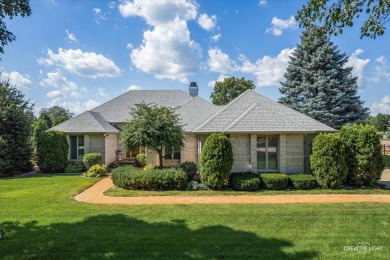Welcome to your dream home! This stunning all-brick ranch home on Blackberry Oaks Golf Course in Illinois - for sale on GolfHomes.com, golf home, golf lot