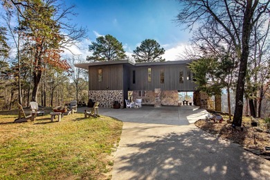 Stunning Mid-Century Mountain Retreat! Nestled among the trees on Mountain Ranch Golf Club in Arkansas - for sale on GolfHomes.com, golf home, golf lot