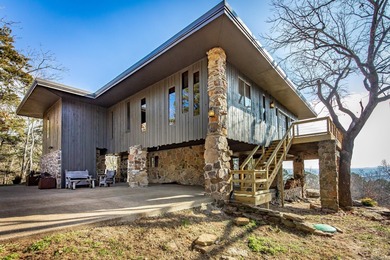Stunning Mid-Century Mountain Retreat! Nestled among the trees on Mountain Ranch Golf Club in Arkansas - for sale on GolfHomes.com, golf home, golf lot