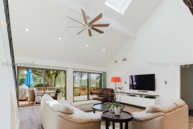 Step into this reimagined 3BR/3BA Queens Grant villa in Palmetto on Palmetto Dunes Golf Course and Resort in South Carolina - for sale on GolfHomes.com, golf home, golf lot