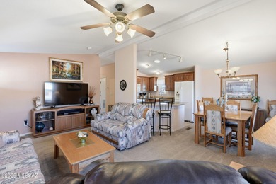 Welcome to this cozy manufactured home located in the desirable on Tucson Estates Golf Course in Arizona - for sale on GolfHomes.com, golf home, golf lot