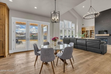 Nestled on six acres of open land, this stunning modern on Homestead Golf Club and Resort in Utah - for sale on GolfHomes.com, golf home, golf lot