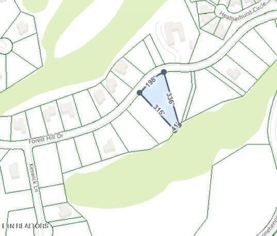 Beautiful Wooded Lot on Heatherhurst Craig Golf Course - on Heatherhurst Golf Course in Tennessee - for sale on GolfHomes.com, golf home, golf lot