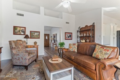 Quiet comfort meets active living in this inviting 2-bedroom on Sun Village Golf Course in Arizona - for sale on GolfHomes.com, golf home, golf lot