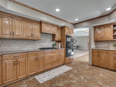 Too much to list! This home is perfectly situated overlooking on Cedar Valley Golf Club in Oklahoma - for sale on GolfHomes.com, golf home, golf lot
