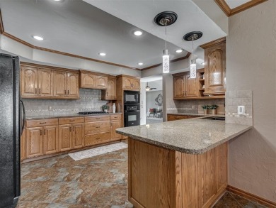 Too much to list! This home is perfectly situated overlooking on Cedar Valley Golf Club in Oklahoma - for sale on GolfHomes.com, golf home, golf lot