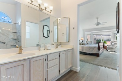 Quiet comfort meets active living in this inviting 2-bedroom on Sun Village Golf Course in Arizona - for sale on GolfHomes.com, golf home, golf lot