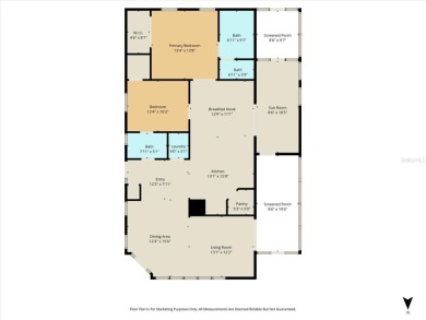COMPLETELY RENOVATED WITH UPGRADED FEATURES! 1,641 sq ft of on Orange Blossom Hills Golf and Country Club in Florida - for sale on GolfHomes.com, golf home, golf lot