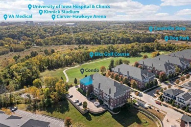 Luxurious Top-Floor Condo with Scenic Views in Iowa City on Elks Lodge 590 in Iowa - for sale on GolfHomes.com, golf home, golf lot