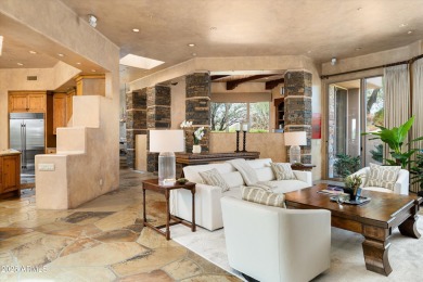 This stunning, timeless residence in Turquoise Ridge is nestled on Desert Mountain Club - Apache Golf Course in Arizona - for sale on GolfHomes.com, golf home, golf lot