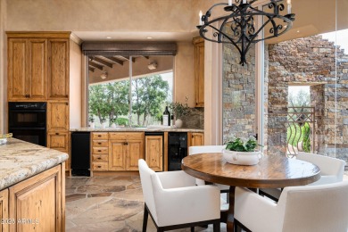 This stunning, timeless residence in Turquoise Ridge is nestled on Desert Mountain Club - Apache Golf Course in Arizona - for sale on GolfHomes.com, golf home, golf lot