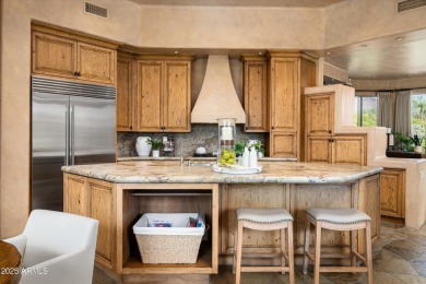 This stunning, timeless residence in Turquoise Ridge is nestled on Desert Mountain Club - Apache Golf Course in Arizona - for sale on GolfHomes.com, golf home, golf lot