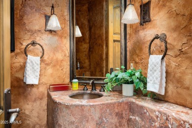 This stunning, timeless residence in Turquoise Ridge is nestled on Desert Mountain Club - Apache Golf Course in Arizona - for sale on GolfHomes.com, golf home, golf lot