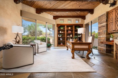 This stunning, timeless residence in Turquoise Ridge is nestled on Desert Mountain Club - Apache Golf Course in Arizona - for sale on GolfHomes.com, golf home, golf lot