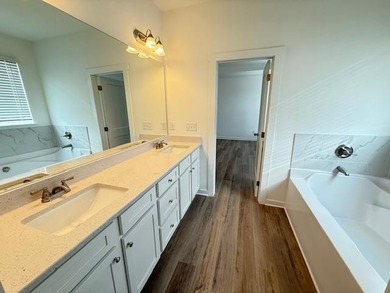 The Saxton IV by My Home Communities is located on a desirable on Harbor Club Golf and Country Club in Georgia - for sale on GolfHomes.com, golf home, golf lot