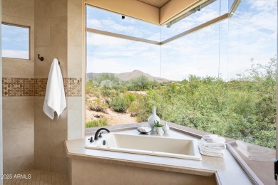 This stunning, timeless residence in Turquoise Ridge is nestled on Desert Mountain Club - Apache Golf Course in Arizona - for sale on GolfHomes.com, golf home, golf lot