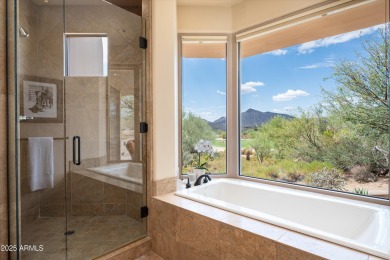 This stunning, timeless residence in Turquoise Ridge is nestled on Desert Mountain Club - Apache Golf Course in Arizona - for sale on GolfHomes.com, golf home, golf lot