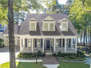 LAKEFRONT LIVING with over 180' of Lake Kedron views and on Canongate At Flat Creek Club in Georgia - for sale on GolfHomes.com, golf home, golf lot