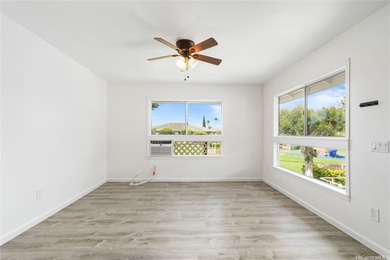 Renovated and freshly painted 2/1 corner unit near the grassy on Kapolei Golf Course in Hawaii - for sale on GolfHomes.com, golf home, golf lot