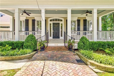 LAKEFRONT LIVING with over 180' of Lake Kedron views and on Canongate At Flat Creek Club in Georgia - for sale on GolfHomes.com, golf home, golf lot