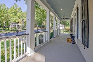 LAKEFRONT LIVING with over 180' of Lake Kedron views and on Canongate At Flat Creek Club in Georgia - for sale on GolfHomes.com, golf home, golf lot
