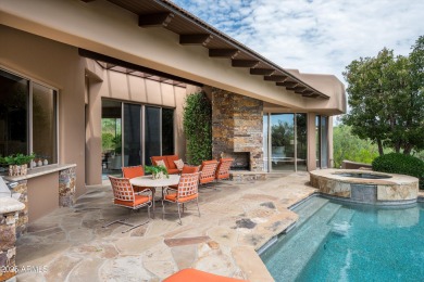 This stunning, timeless residence in Turquoise Ridge is nestled on Desert Mountain Club - Apache Golf Course in Arizona - for sale on GolfHomes.com, golf home, golf lot