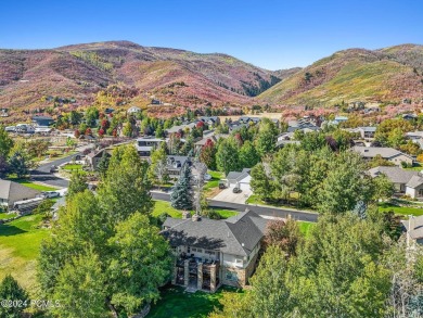 Embrace the vibrant beauty of spring and summer in this on Homestead Golf Club and Resort in Utah - for sale on GolfHomes.com, golf home, golf lot