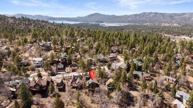 Discover the ultimate mountain getaway in this gorgeous full-log on Big Bear Mountain Ski and Golf Resort in California - for sale on GolfHomes.com, golf home, golf lot