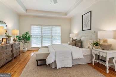 Nestled on a beautifully landscaped half-acre lot in on Chapel Hills Golf and Country Club in Georgia - for sale on GolfHomes.com, golf home, golf lot