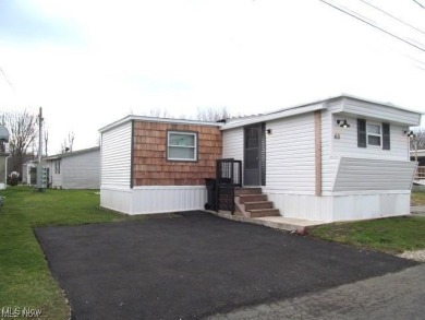 Welcome to this stunning 2 bedroom, 1 bath manufactured home on Erie Shores Golf Course in Ohio - for sale on GolfHomes.com, golf home, golf lot