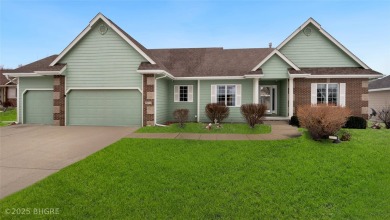 This stunning, spacious Ranch style home boasts an impressive on Otter Creek Golf Course in Iowa - for sale on GolfHomes.com, golf home, golf lot