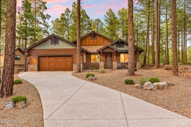 Custom mountain single-level home on the 4th fairway of on Flagstaff Ranch Golf Club in Arizona - for sale on GolfHomes.com, golf home, golf lot