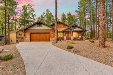 Custom mountain single-level home on the 4th fairway of on Flagstaff Ranch Golf Club in Arizona - for sale on GolfHomes.com, golf home, golf lot