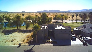 Stunning Santa Fe-Style Home on the 6th Hole of Coyote Wash Golf on The Links At Coyote Wash in Arizona - for sale on GolfHomes.com, golf home, golf lot