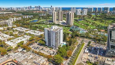 Spacious 7th floor unit w/ beautiful skyline, golf course, & on Turnberry Isle Resort and Club in Florida - for sale on GolfHomes.com, golf home, golf lot