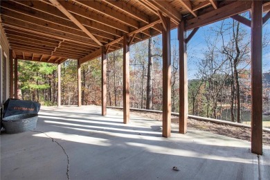 Imagine coming home each day to a relax by the stacked stone on The Highlands Course at Lake Arrowhead in Georgia - for sale on GolfHomes.com, golf home, golf lot