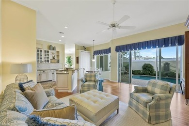 This beautifully designed single-story, three-bedroom on Pelicans Nest Golf Club in Florida - for sale on GolfHomes.com, golf home, golf lot