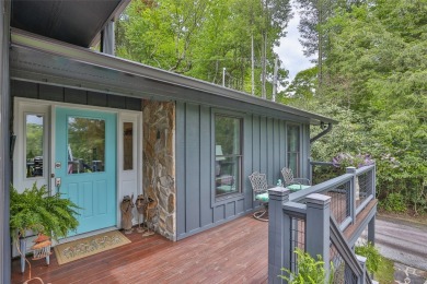 Enjoy the Highlands mountain lifestyle in this beautiful home on Highlands Falls Country Club in North Carolina - for sale on GolfHomes.com, golf home, golf lot