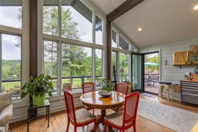 Enjoy the Highlands mountain lifestyle in this beautiful home on Highlands Falls Country Club in North Carolina - for sale on GolfHomes.com, golf home, golf lot