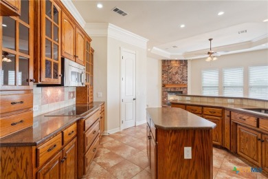 Architectural details go beyond the standard, from the interior on Mill Creek Golf Club in Texas - for sale on GolfHomes.com, golf home, golf lot