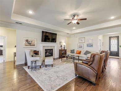 Enjoy views of greenspace and the golf course from this open on Frisco Lakes Golf Course in Texas - for sale on GolfHomes.com, golf home, golf lot