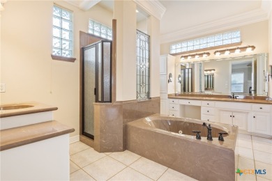Architectural details go beyond the standard, from the interior on Mill Creek Golf Club in Texas - for sale on GolfHomes.com, golf home, golf lot