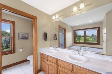 Beautifully maintained 5 BR, 2.5 BA Colonial on 1 plus acre on Western Lakes Golf Club in Wisconsin - for sale on GolfHomes.com, golf home, golf lot