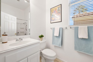 SNEAK PEAK BEFORE PROFESSIONAL PHOTOS. Located in the best 55+ on Mountain Vista Golf Course At Sun City Palm Desert in California - for sale on GolfHomes.com, golf home, golf lot