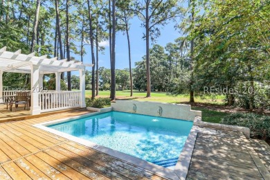 Superb value on expansive, well-maintained residence with plunge on Moss Creek Golf Club in South Carolina - for sale on GolfHomes.com, golf home, golf lot