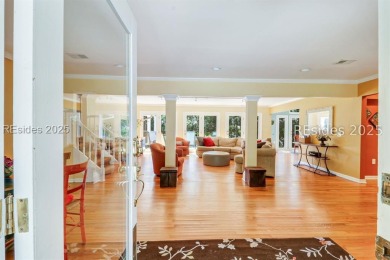 Superb value on expansive, well-maintained residence with plunge on Moss Creek Golf Club in South Carolina - for sale on GolfHomes.com, golf home, golf lot
