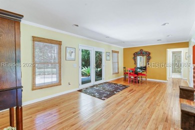 Superb value on expansive, well-maintained residence with plunge on Moss Creek Golf Club in South Carolina - for sale on GolfHomes.com, golf home, golf lot